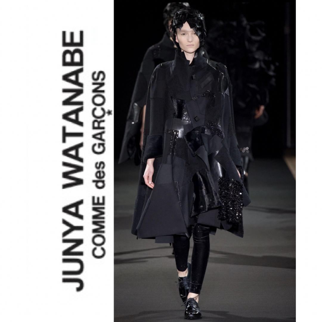 JUNYA WATANABE コムデギャルソン パッチワークドレスシューズドレス/ビジネス