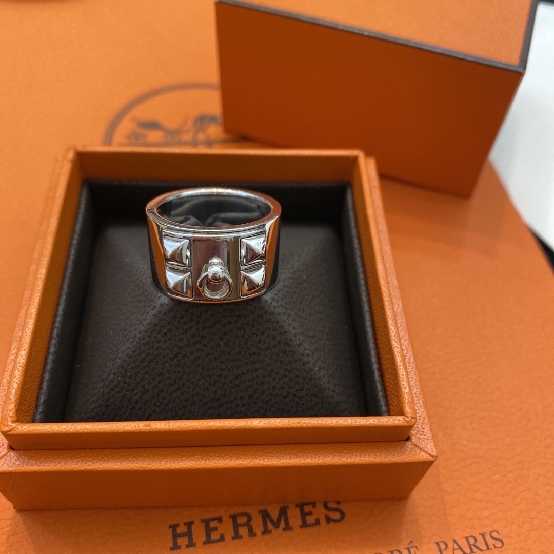 Hermes(エルメス)の希少 HERMES エルメス　コリエドシアン GM　リング レディースのアクセサリー(リング(指輪))の商品写真