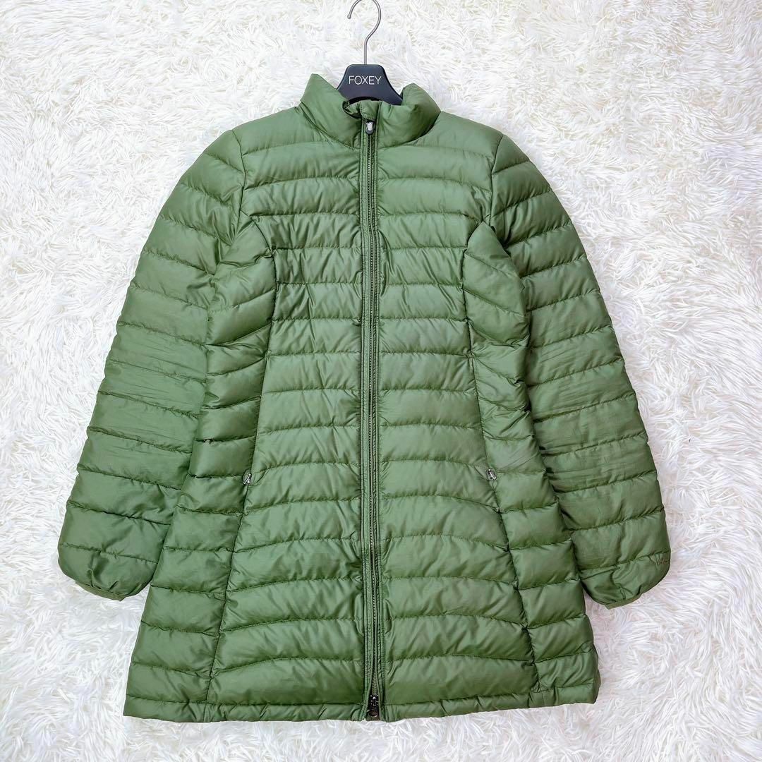 patagonia(パタゴニア)の美品 patagonia パタゴニア ダウンコート ロング カーキ S レディースのジャケット/アウター(ダウンジャケット)の商品写真