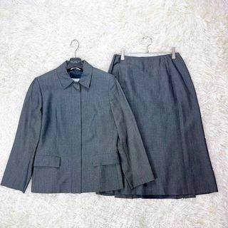 マックスマーラ(Max Mara)のMAX MARA マックスマーラ 銀タグ ジャケット スカート セットアップ(スーツ)