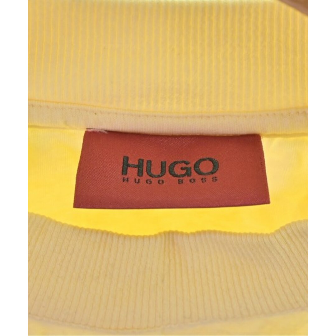 HUGO BOSS(ヒューゴボス)のHUGO BOSS ヒューゴボス Tシャツ・カットソー L 黄 【古着】【中古】 メンズのトップス(Tシャツ/カットソー(半袖/袖なし))の商品写真