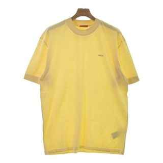 ヒューゴボス(HUGO BOSS)のHUGO BOSS ヒューゴボス Tシャツ・カットソー L 黄 【古着】【中古】(Tシャツ/カットソー(半袖/袖なし))