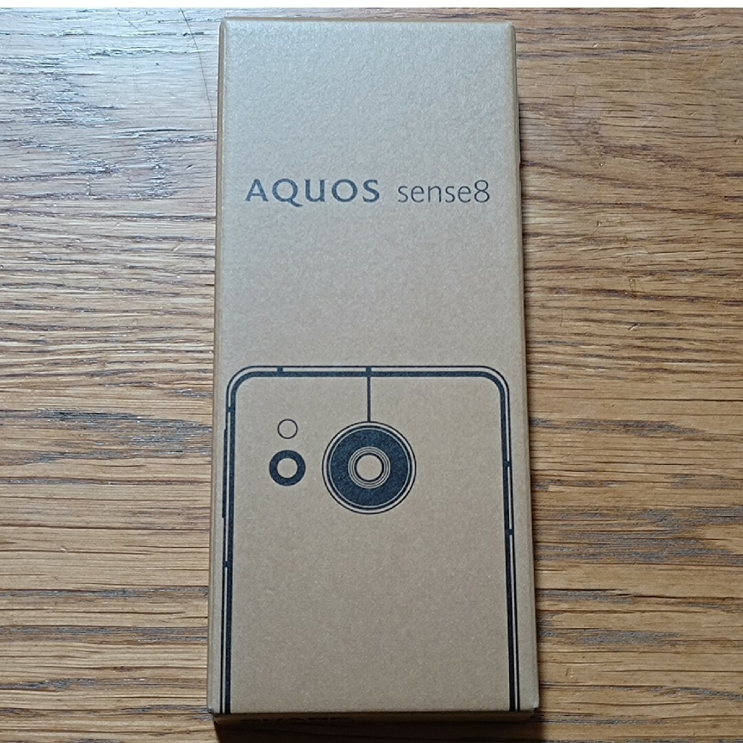 SHARP(シャープ)の未開封新品「AQUOS sense8 SH-M26 ペールグリーン」 スマホ/家電/カメラのスマートフォン/携帯電話(スマートフォン本体)の商品写真