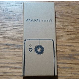 シャープ(SHARP)の未開封新品「AQUOS sense8 SH-M26 ペールグリーン」(スマートフォン本体)