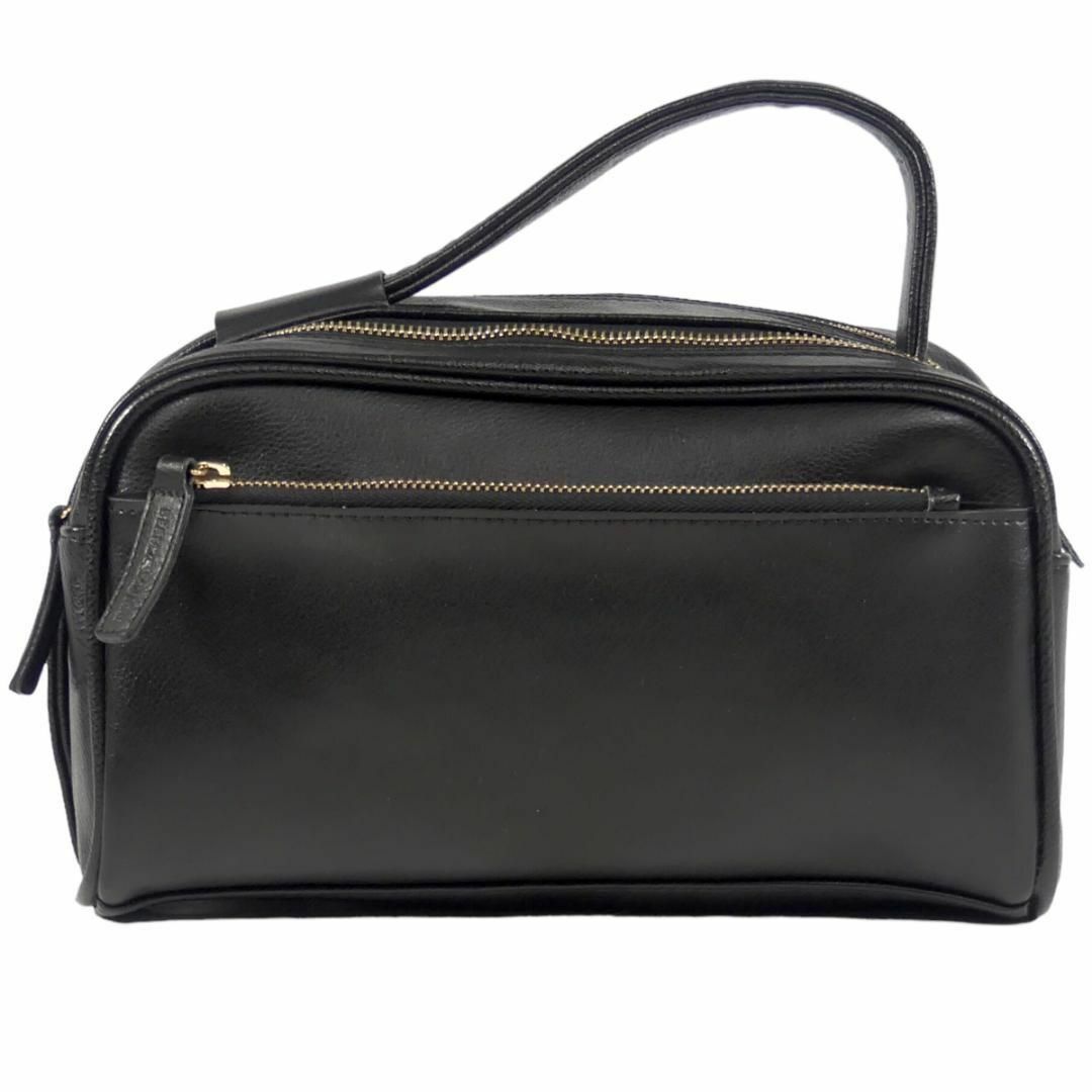 BEAMS(ビームス)のセカンドバッグ メンズ 本革 クラッチバッグ レザー 黒 NR3595 メンズのバッグ(ビジネスバッグ)の商品写真