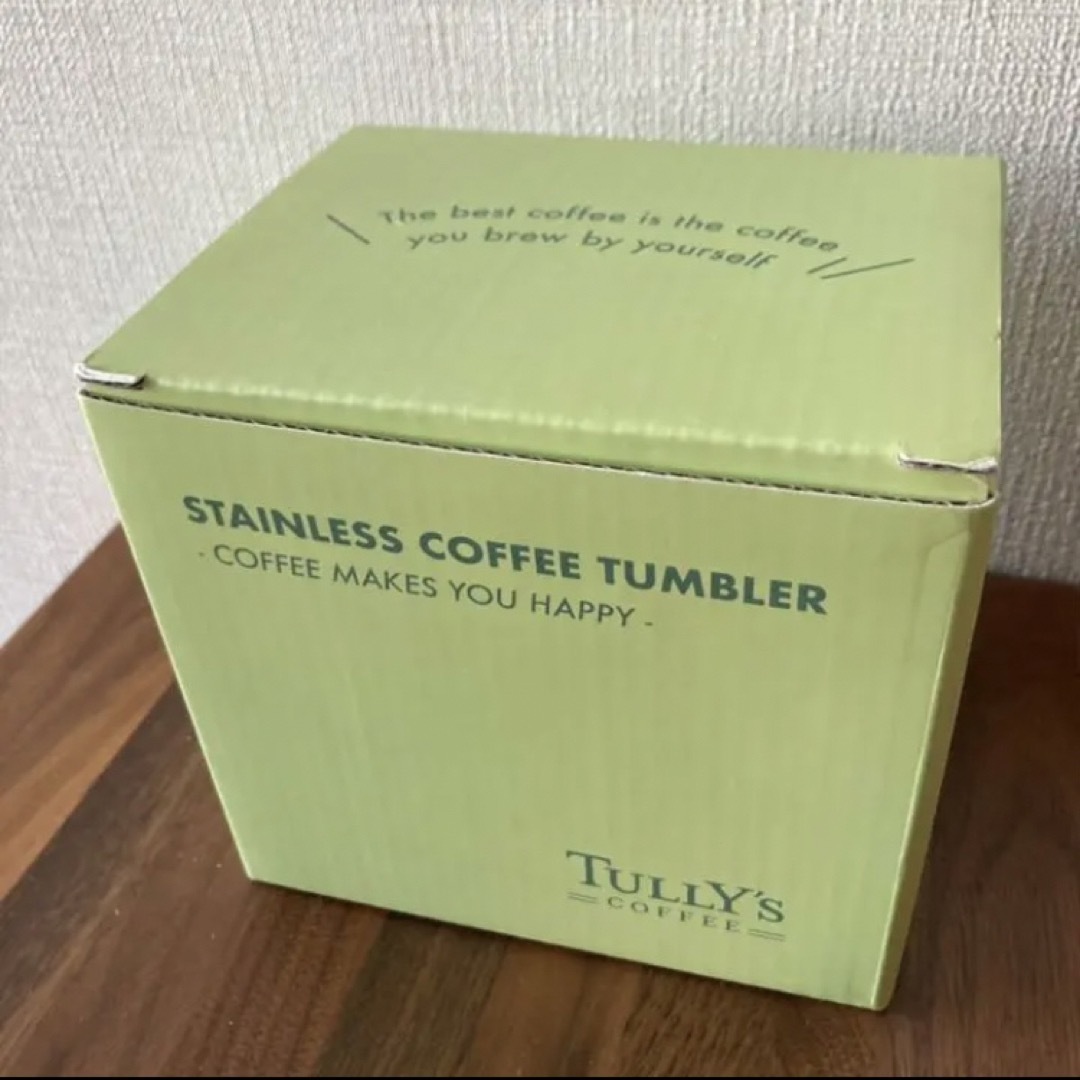 TULLY'S COFFEE(タリーズコーヒー)のタリーズ ステンレス コーヒータンブラー（ピスタチオ グリーン） インテリア/住まい/日用品のキッチン/食器(タンブラー)の商品写真