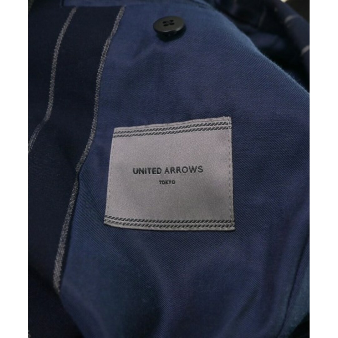 UNITED ARROWS(ユナイテッドアローズ)のUNITED ARROWS ジャケット S 紺x白(ストライプ) 【古着】【中古】 メンズのジャケット/アウター(その他)の商品写真