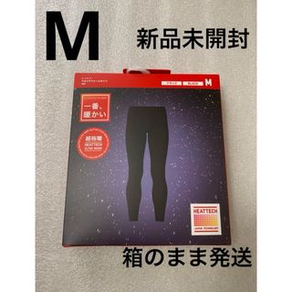 ユニクロ(UNIQLO)のユニクロ　超極暖　メンズ　ヒートテック　ウルトラウォーム　タイツ　ブラック　M(レギンス/スパッツ)