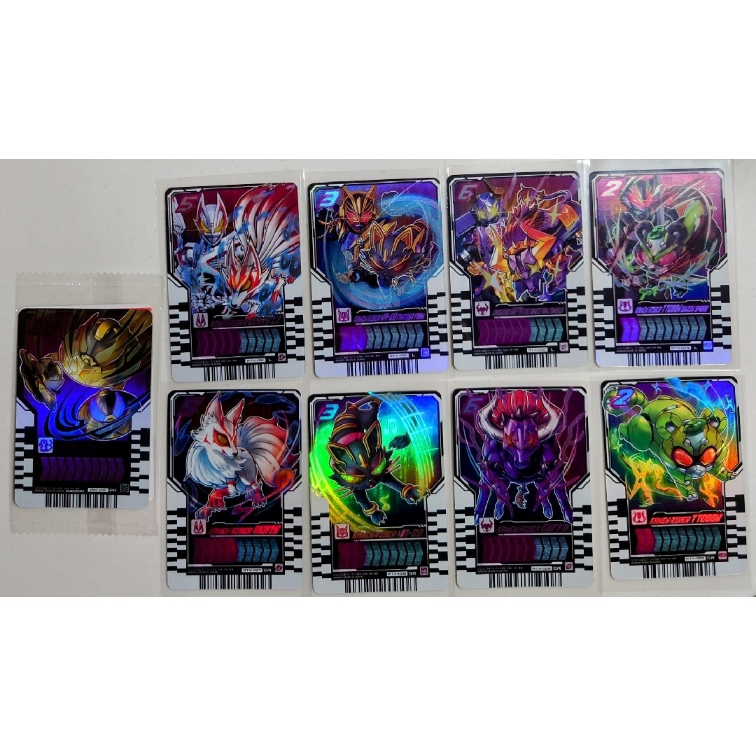 仮面ライダーガッチャード ライドケミートレカPHASE:EX ８枚セット+オマケ | フリマアプリ ラクマ