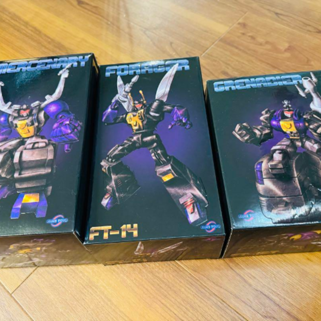 美品 3点 セット FT-12T FT-13 FT-14 Insecticon似