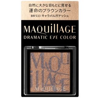 マキアージュ(MAQuillAGE)の新品　マキアージュ　ドラマティックアイカラー　BR533　キャラメルガナッシュ(アイシャドウ)