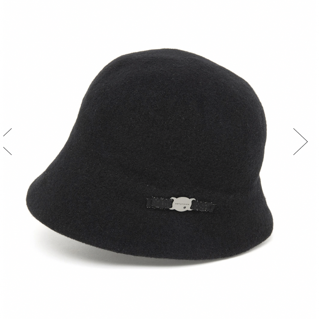 ANTEPRIMA(アンテプリマ)の美品🩷アンテプリマ　バケットハット　黒　秋冬 レディースの帽子(ハット)の商品写真