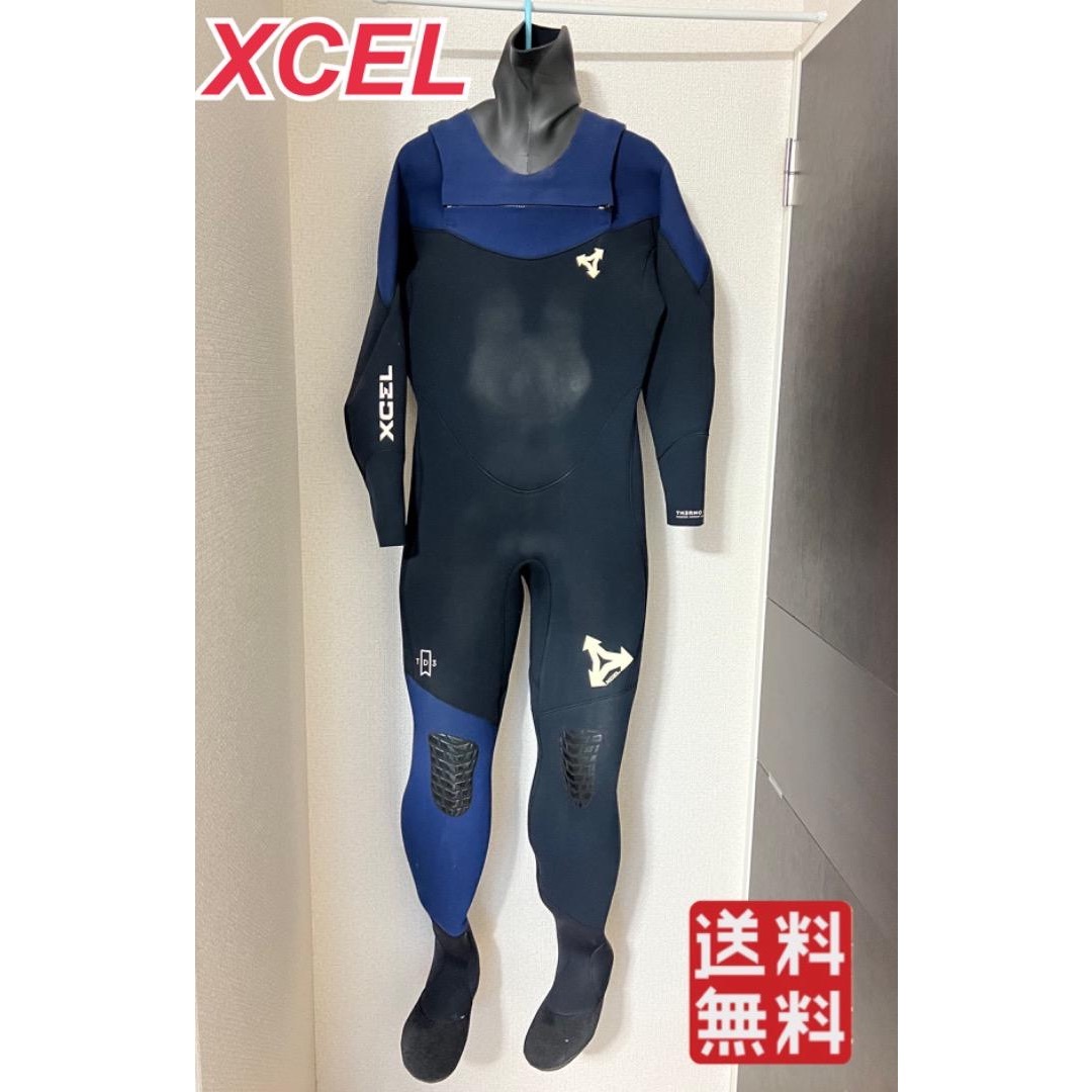 excel(エクセル)のXCEL エクセル　ドライスーツ　3mm サーフィン　ウェットスーツ スポーツ/アウトドアのスポーツ/アウトドア その他(サーフィン)の商品写真