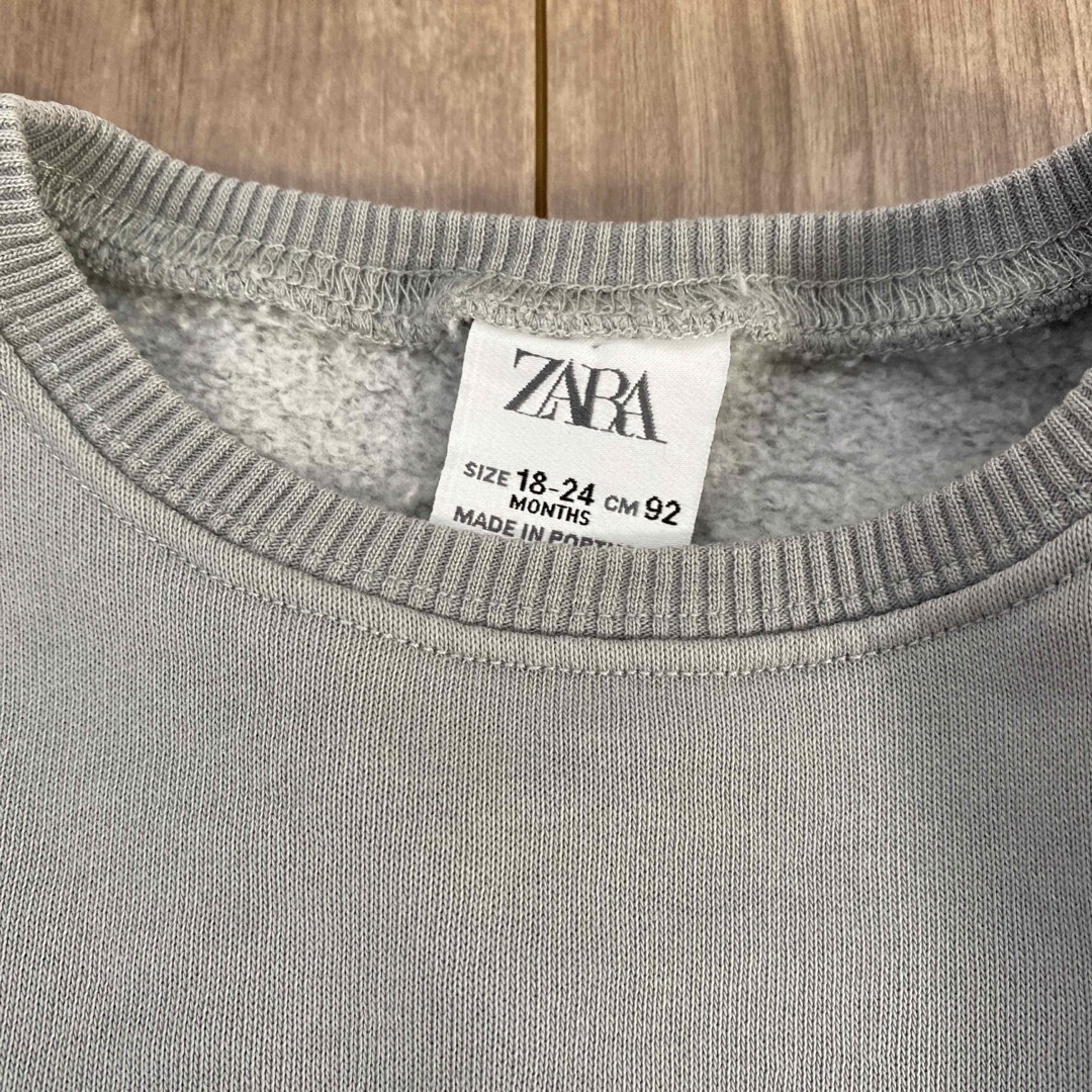 ZARA KIDS(ザラキッズ)のzarakids トレーナー スウェット キッズ/ベビー/マタニティのキッズ服女の子用(90cm~)(Tシャツ/カットソー)の商品写真