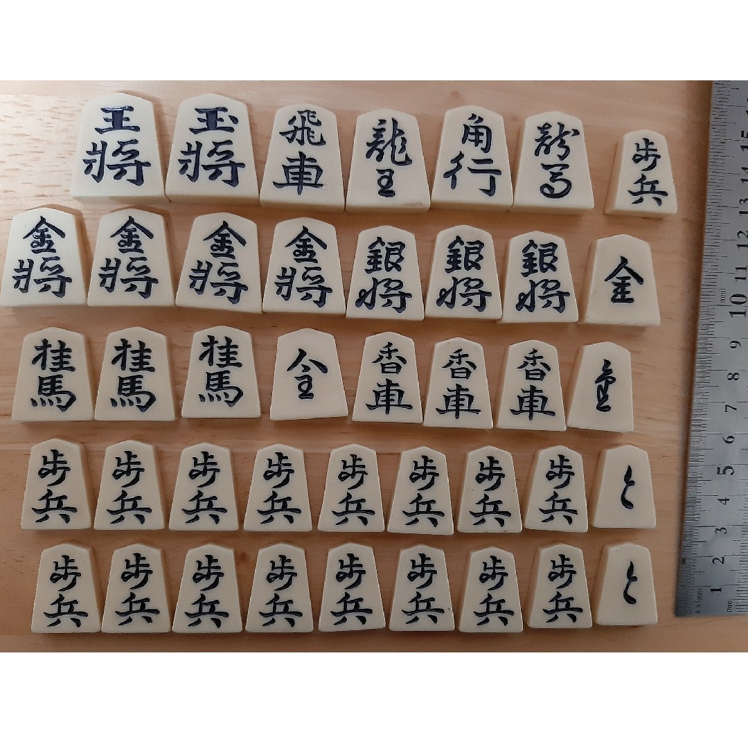 プラスチック製　将棋駒　余り歩一枚 エンタメ/ホビーのテーブルゲーム/ホビー(囲碁/将棋)の商品写真