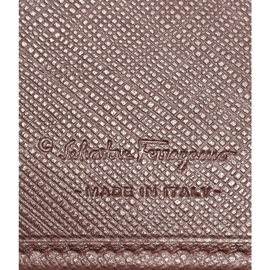 Salvatore Ferragamo(サルヴァトーレフェラガモ)の美品 サルバトーレフェラガモ 二つ折り財布 レディース レディースのファッション小物(財布)の商品写真