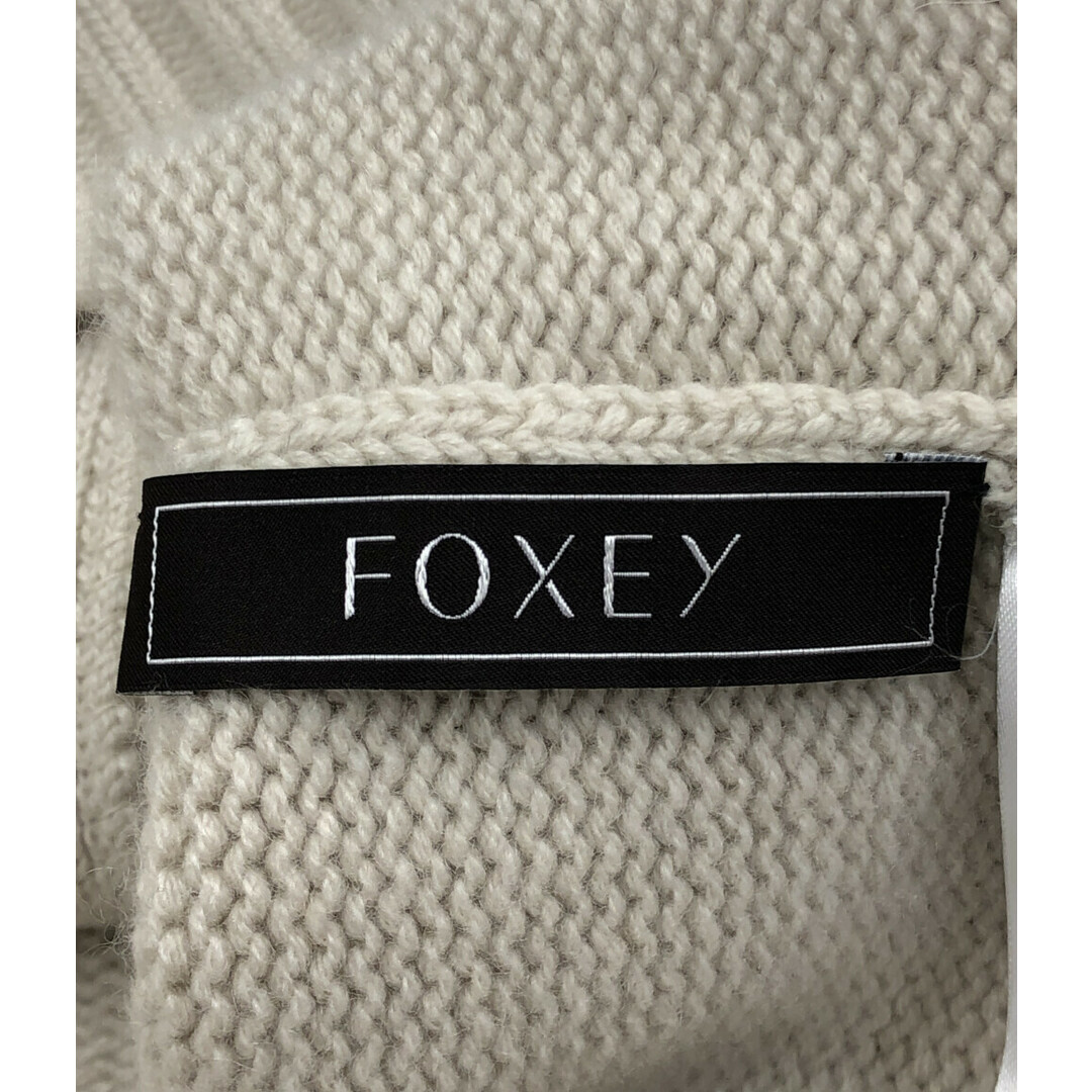 FOXEY(フォクシー)の美品 フォクシー ニットカーディガン カシミヤ100％ レディース 40 レディースのトップス(カーディガン)の商品写真