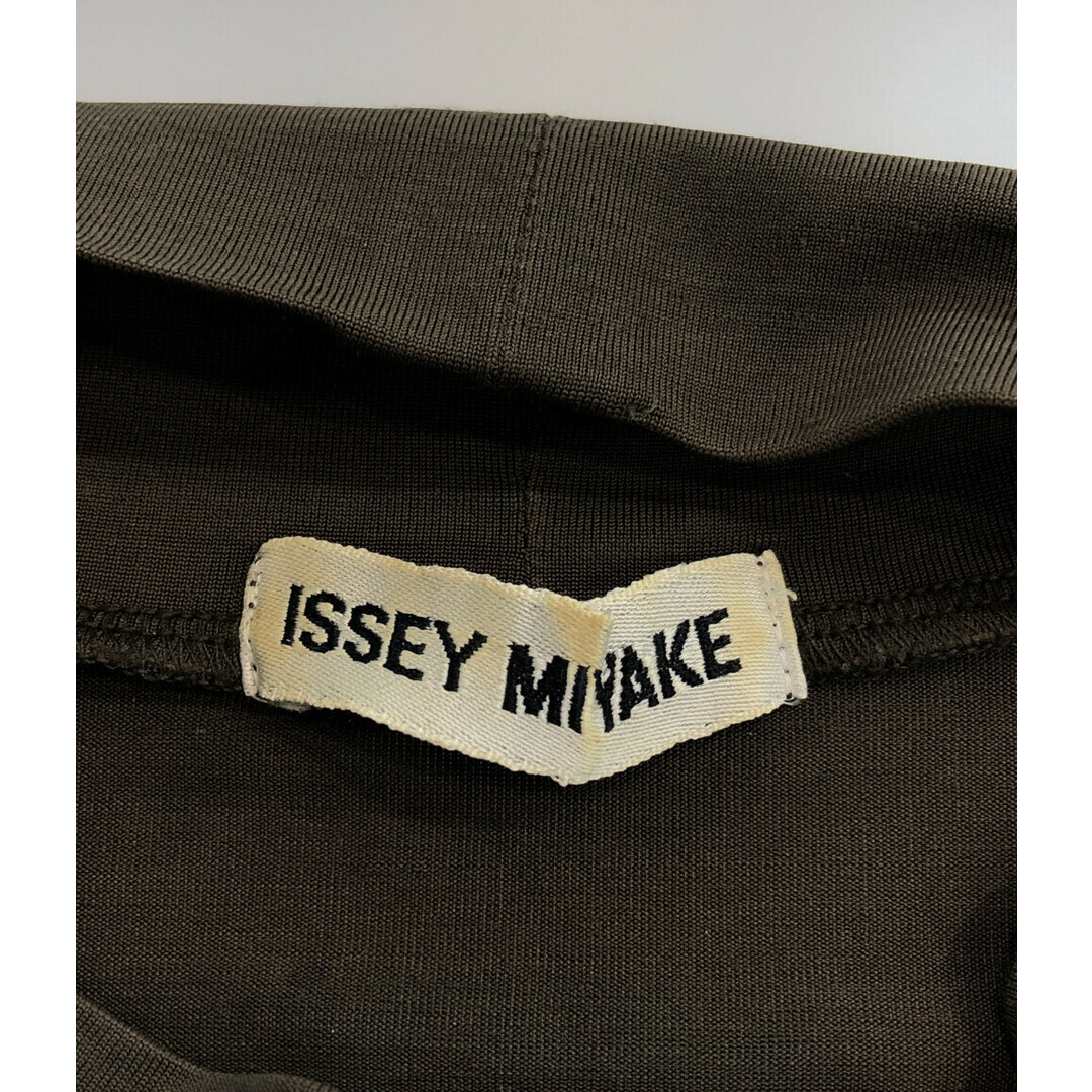 ISSEY MIYAKE(イッセイミヤケ)のイッセイミヤケ タートルネックカットソー レディース M レディースのトップス(カットソー(長袖/七分))の商品写真