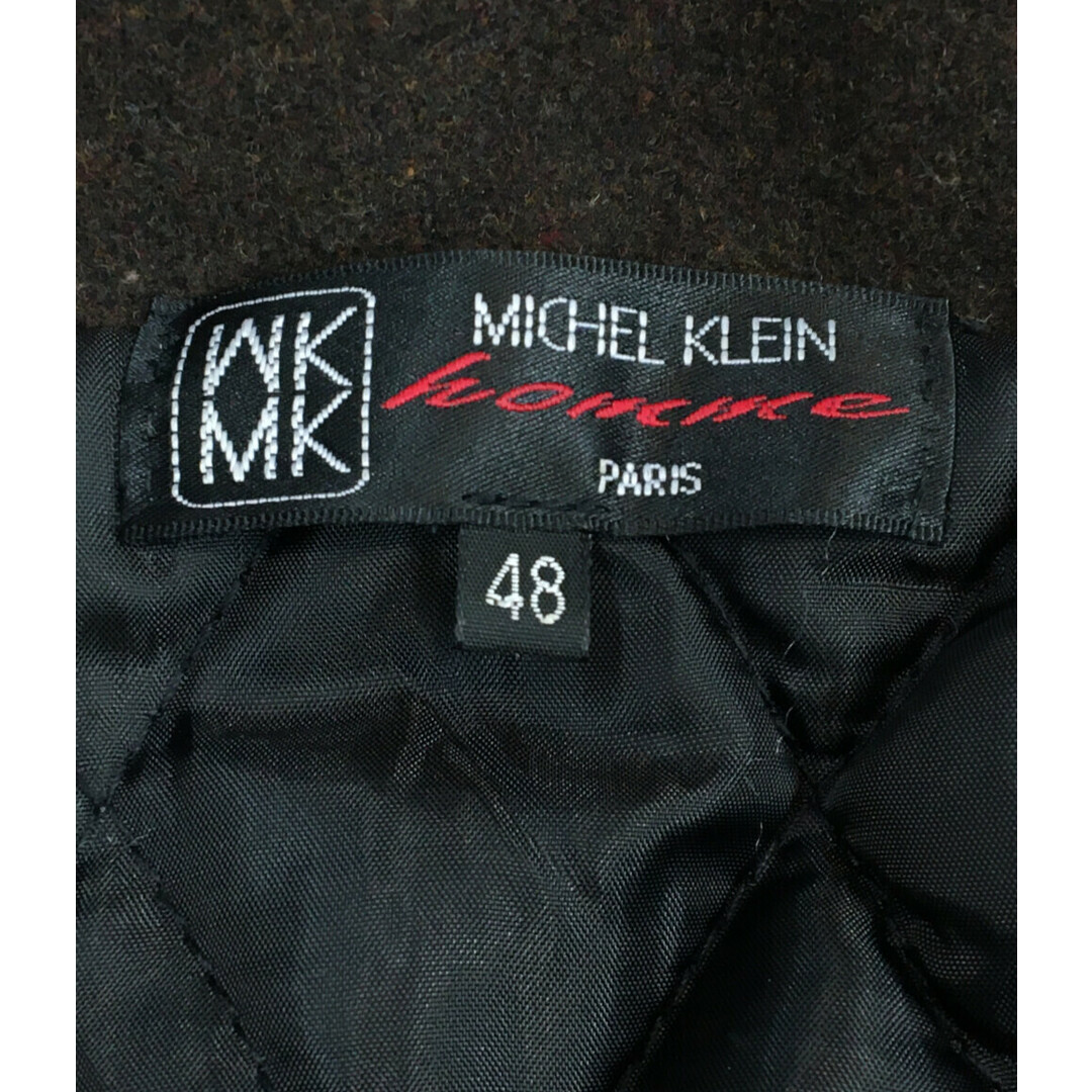 MICHEL KLEIN HOMME(ミッシェルクランオム)のミッシェルクランオム ブルゾン ジャケット 裏地キルティング メンズ L メンズのジャケット/アウター(その他)の商品写真