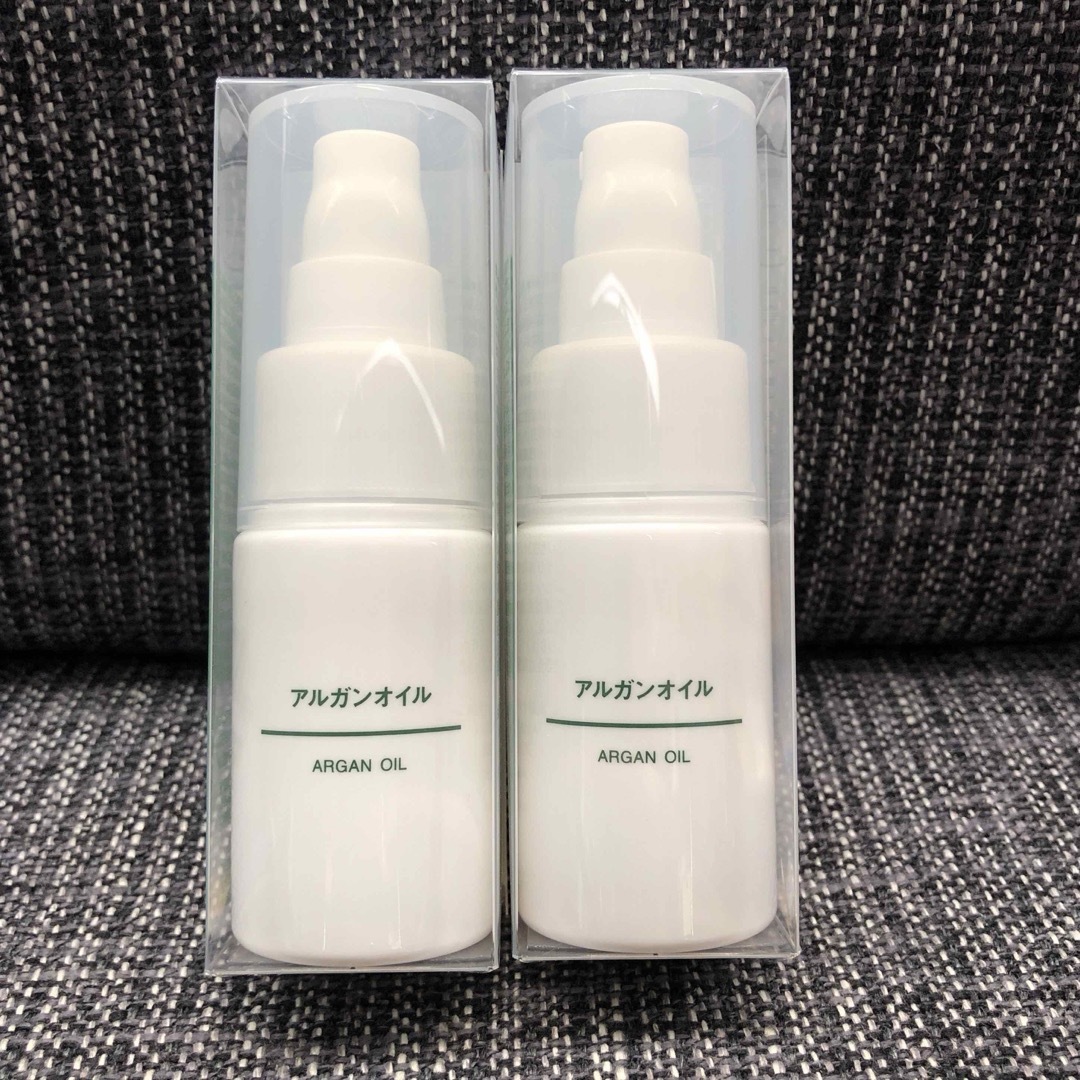 MUJI (無印良品)(ムジルシリョウヒン)の無印良品 アルガンオイル 30ml 2本セット 未使用品 コスメ/美容のボディケア(ボディオイル)の商品写真