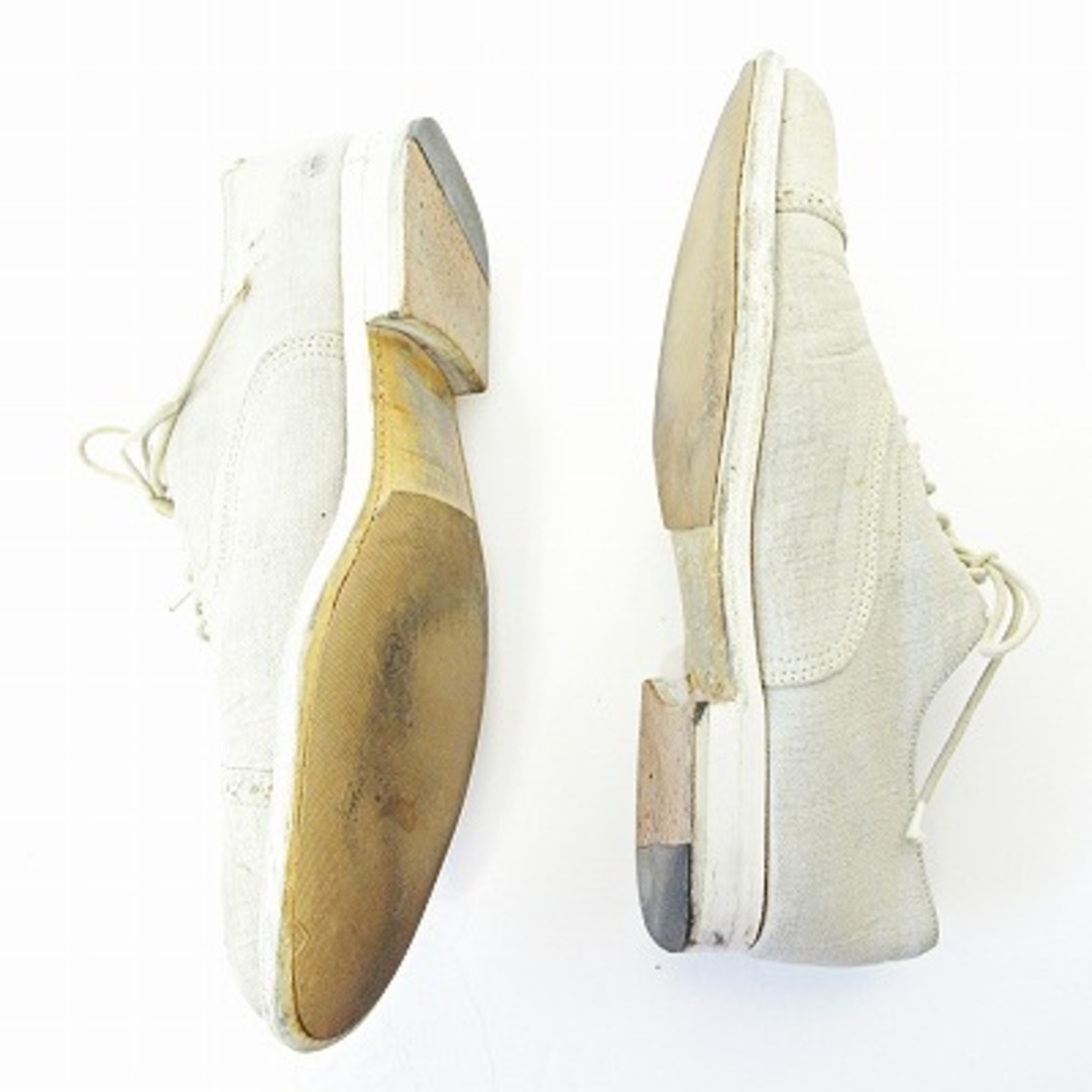Jil Sander(ジルサンダー)のジルサンダー レースアップシューズ ストレートチップ キャンバス ベージュ 9 メンズの靴/シューズ(スニーカー)の商品写真