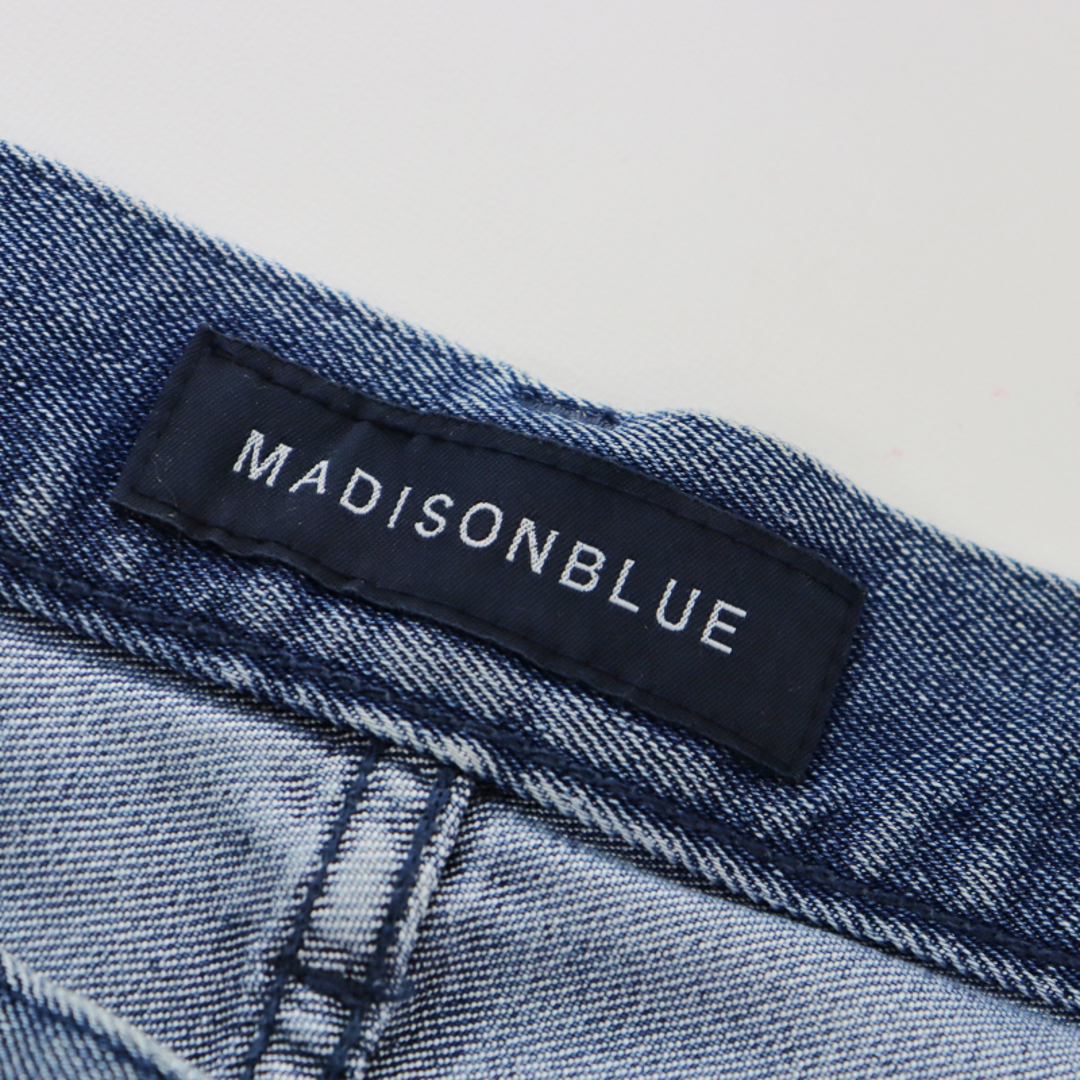 MADISONBLUE(マディソンブルー)のマディソンブルー MADISONBLUE HIGH WAIST FLARE DENIM デニムパンツ 01(S)/ブルー ハイウエストフレデニム ジーンズ【2400013601511】 レディースのパンツ(デニム/ジーンズ)の商品写真