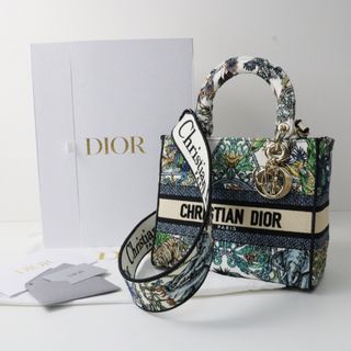 クリスチャンディオール(Christian Dior)の未使用 保管品 クリスチャンディオール Christian Dior LADY D-LITE バッグ ミディアム /Etoile de Voyage【2400013669993】(ショルダーバッグ)