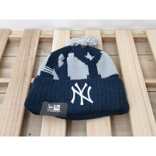 ニューエラー(NEW ERA)の【MLB★KNIT】ニューヨークヤンキース！ニット帽★パターンＢ＜輸入品＞(ニット帽/ビーニー)