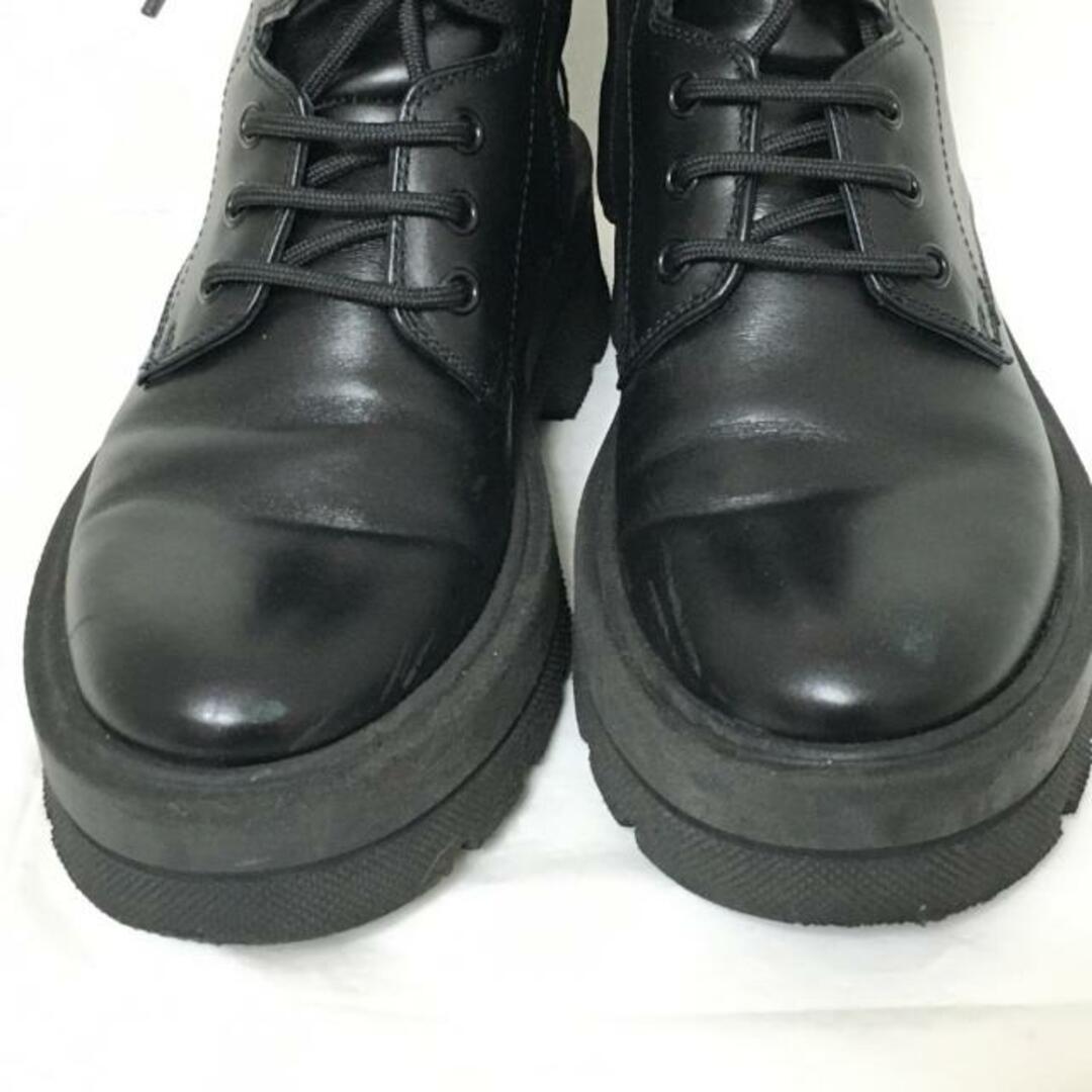 HUGO BOSS(ヒューゴボス)のヒューゴボス ショートブーツ 38 - 黒 レディースの靴/シューズ(ブーツ)の商品写真