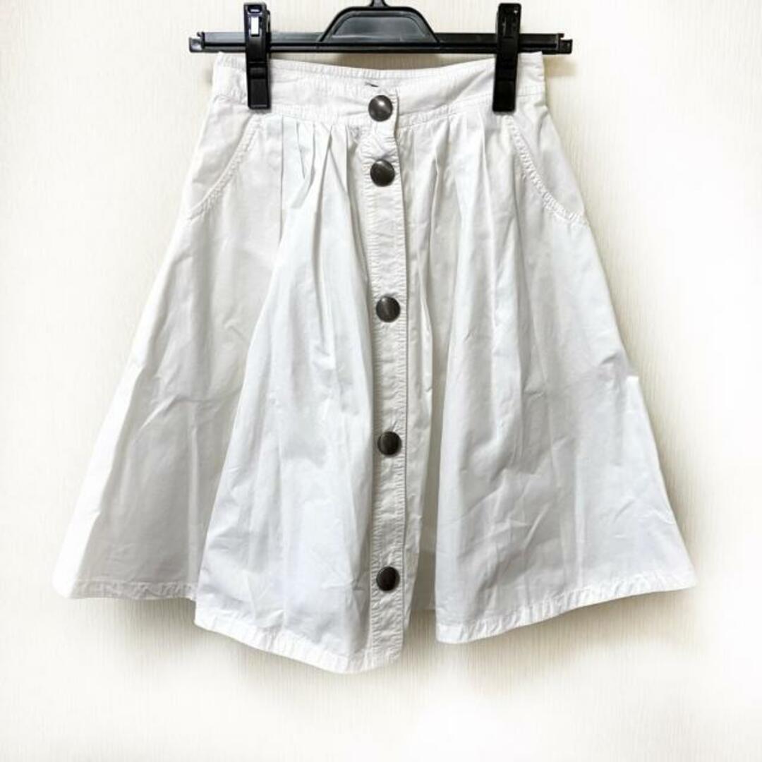 miumiu - ミュウミュウ スカート サイズ36 S - 白の通販 by ブラン
