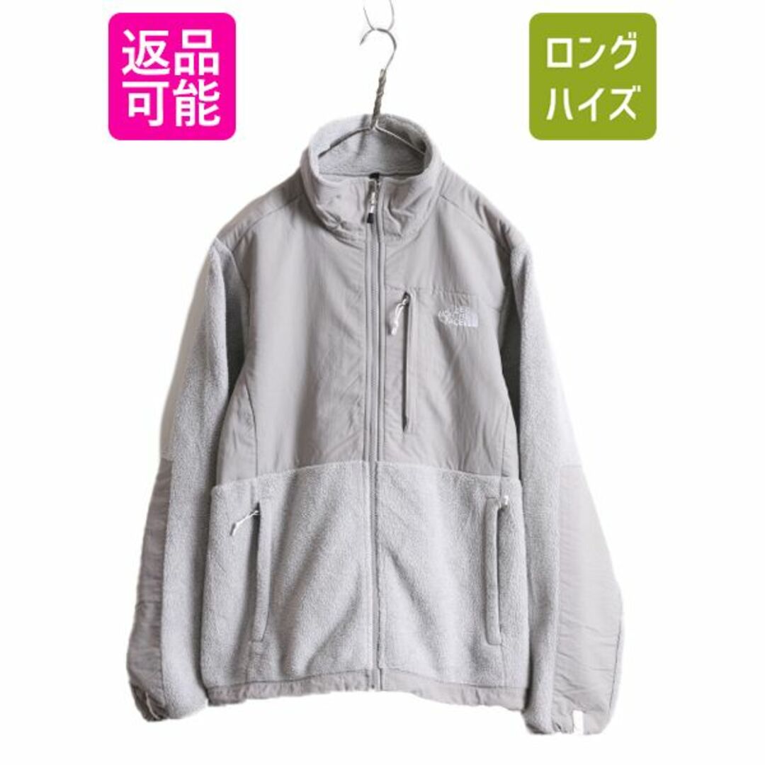 ノースフェイス デナリ ジャケット レディース L / The North Face DENALI アウトドア フリース ナイロン ジャンパー ブルゾン 2トーン 灰ブルゾン