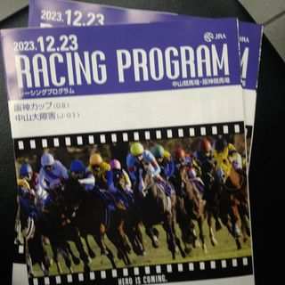 【送料込】競馬 JRA 有馬記念週　土曜版レーシングプログラム2冊(趣味/スポーツ)