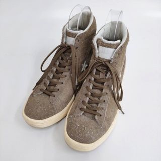 ノンネイティブ(nonnative)のnonnative/CONVERSE PRO-LEATHER HI / NN サイズ26cm ハイカット スニーカー ベージュ メンズ ノンネイティブ/コンバース【中古】3-1210G◎(スニーカー)