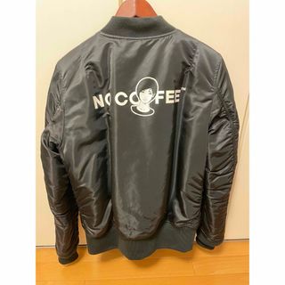 極美品 限定品 ALPHA × NO COFFEE × KYNE MA-1