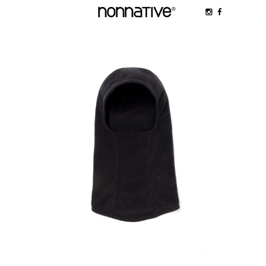 nonnative(ノンネイティブ)のnonnative HOODED NECK WARMER POLARTEC 黒 メンズのファッション小物(ネックウォーマー)の商品写真