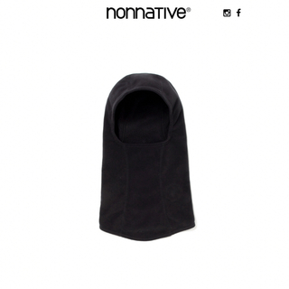 ノンネイティブ(nonnative)のnonnative HOODED NECK WARMER POLARTEC 黒(ネックウォーマー)