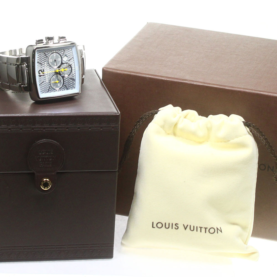 LOUIS VUITTON(ルイヴィトン)のルイ・ヴィトン LOUIS VUITTON Q2121 スピーディ クロノグラフ 自動巻き メンズ 箱付き_790615 メンズの時計(腕時計(アナログ))の商品写真
