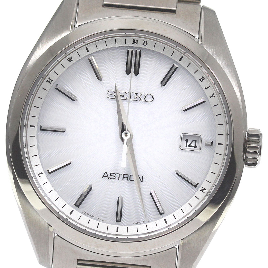 セイコー SEIKO SBXY029/7B72-0AD0 アストロン デイト ソーラー電波 メンズ 極美品 箱・保証書付き_792164 |  フリマアプリ ラクマ