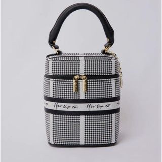 ハーリップトゥ(Her lip to)のherlipto HLT Jacquard Vanity Bag＊silver(ハンドバッグ)