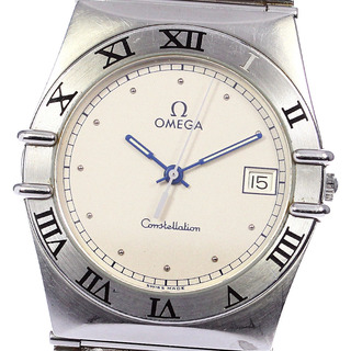 オメガ(OMEGA)のオメガ OMEGA コンステレーション デイト フラットベゼル クォーツ メンズ _792119(腕時計(アナログ))