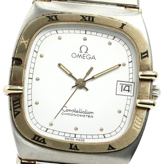 オメガ(OMEGA)の訳あり オメガ OMEGA コンステレーション YGコンビ ハーフバー クォーツ メンズ _790693(腕時計(アナログ))