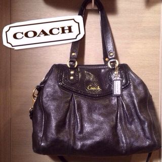 コーチ(COACH)のCOACH♡レザートート♡美品(トートバッグ)