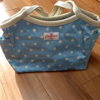 キャスキッドソン(Cath Kidston)のCath Kidston 水玉　 PVC トートバッグ　キャスキッドソン(トートバッグ)