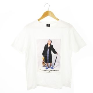 ニューバランス(New Balance)のニューバランス Tシャツ カットソー 半袖 グラフィック おばあちゃん S 白(Tシャツ/カットソー(半袖/袖なし))