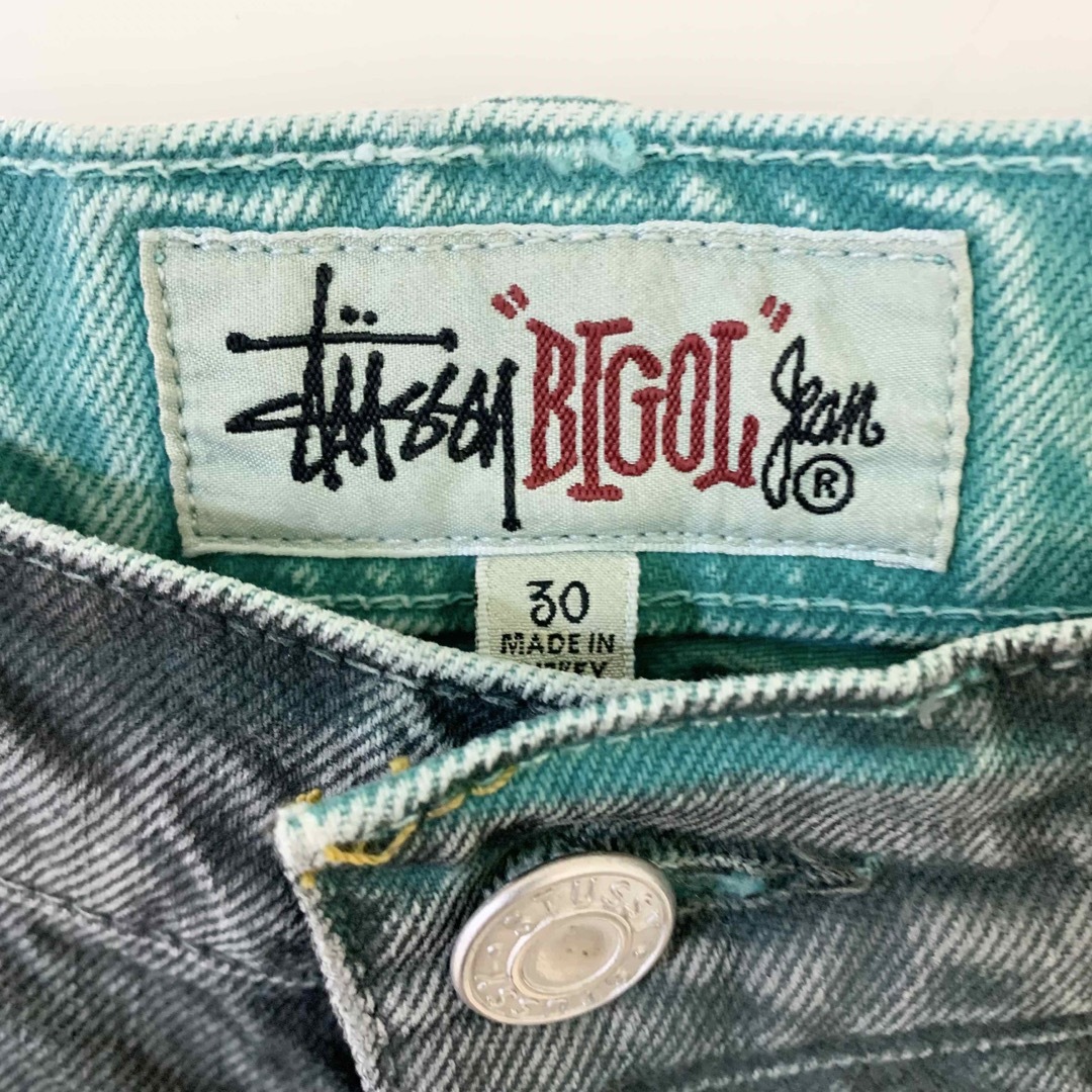 STUSSY(ステューシー)のSTUSSY SPRAY DYE BIG OL' JEANS メンズのパンツ(デニム/ジーンズ)の商品写真