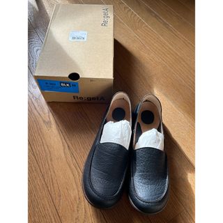 リゲッタ(Re:getA)のRe:getA（リゲッタ）ローファー Mサイズ 黒(ローファー/革靴)