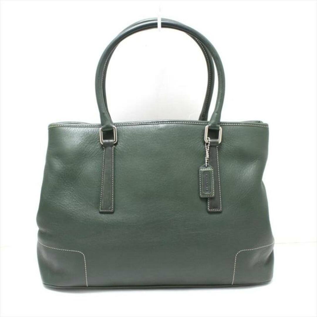 COACH - コーチ トートバッグ 7757 ダークグリーンの通販 by ブラン