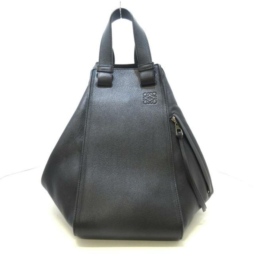 ファスナータイプ×1LOEWE(ロエベ) ハンドバッグ 黒 レザー