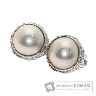 タサキ(TASAKI)のTASAKI マベパール 真珠 イヤリング K14WG レディース(イヤリング)