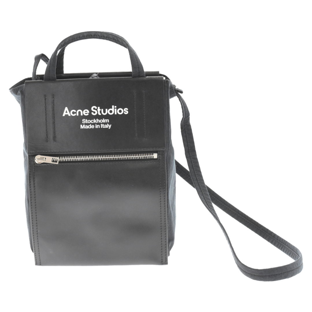 26センチ横幅Acne Studios アクネ スティディオス Baker Out 2wayショルダーバック ブラック FN-UX-BAGS000048